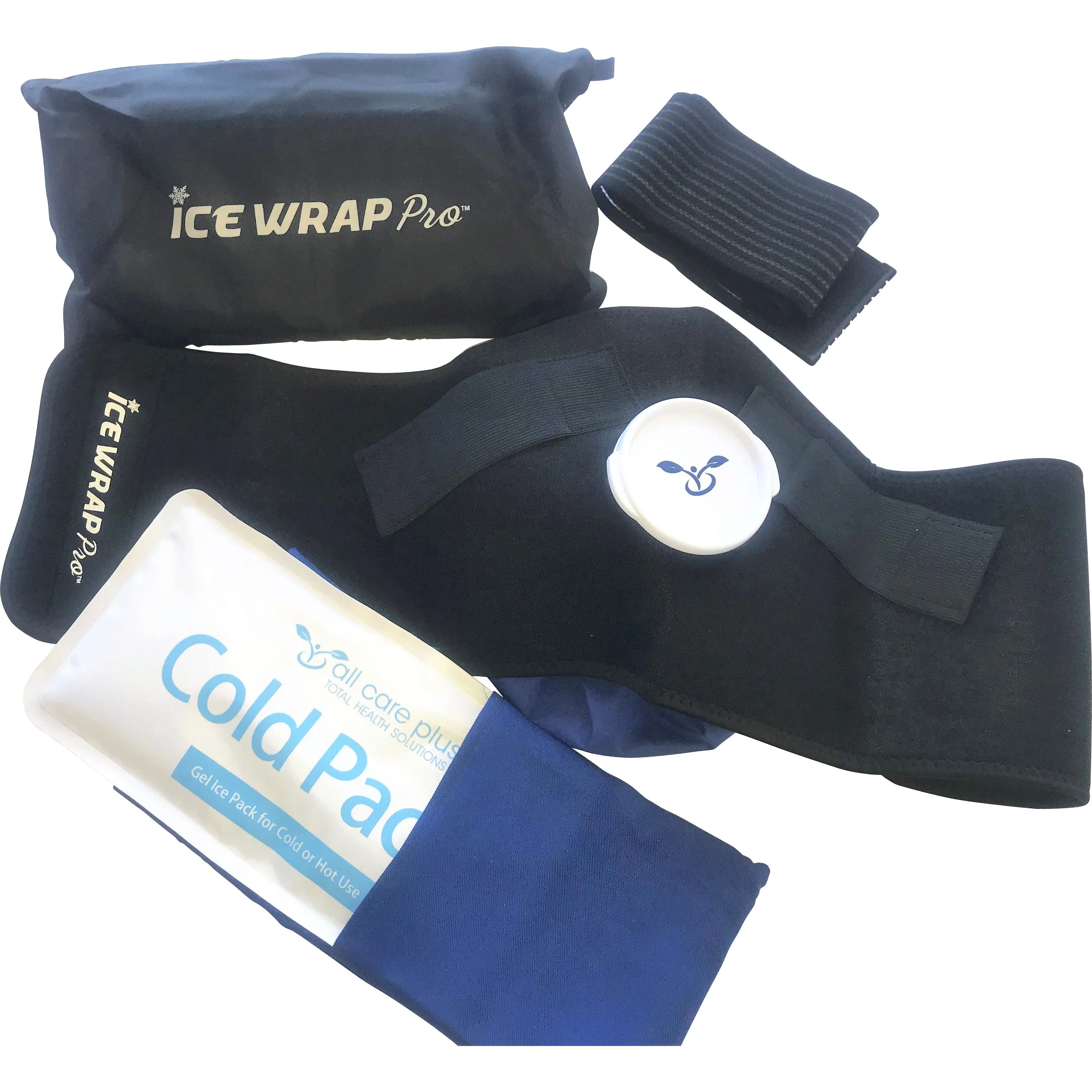 The Ice Wrap Pro with Medical Ice Bag and Gel Ice Pack - The Best In Injury Treatment