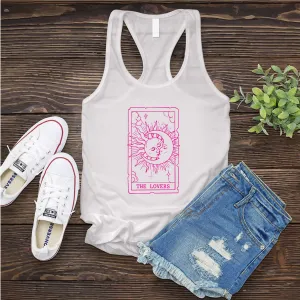 The Lovers Tarot Card Women's Tank Top