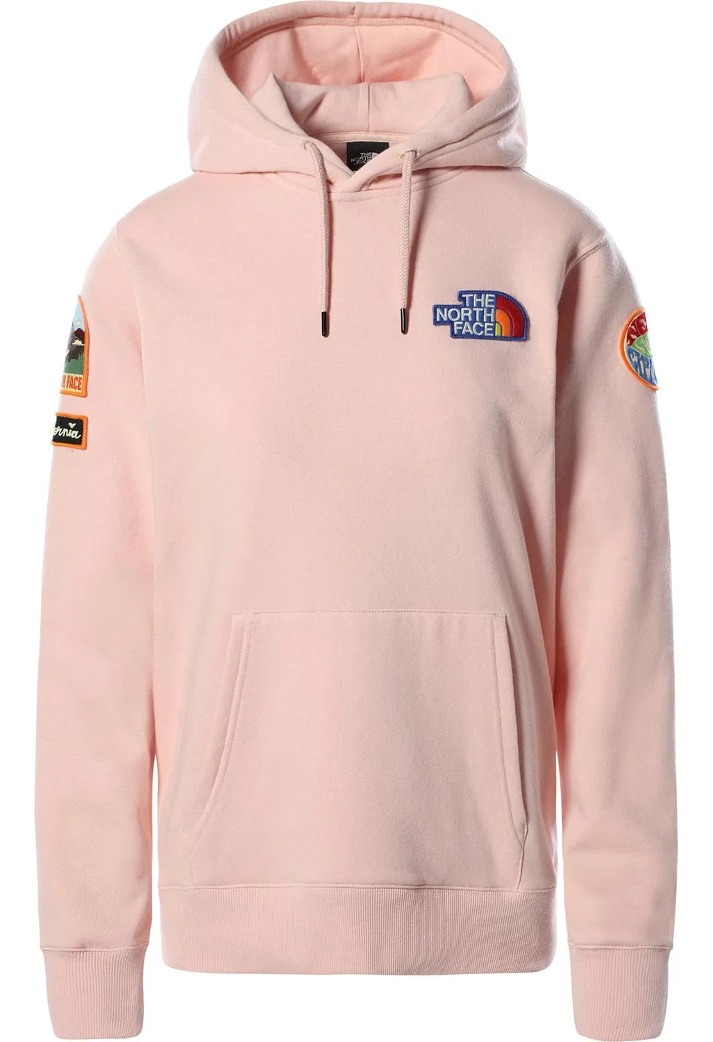 The North Face Patch Pullover Women's Hoodie - Evening Sand Pink