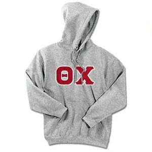 Theta Chi Standards Hooded Sweatshirt - G185 - TWILL