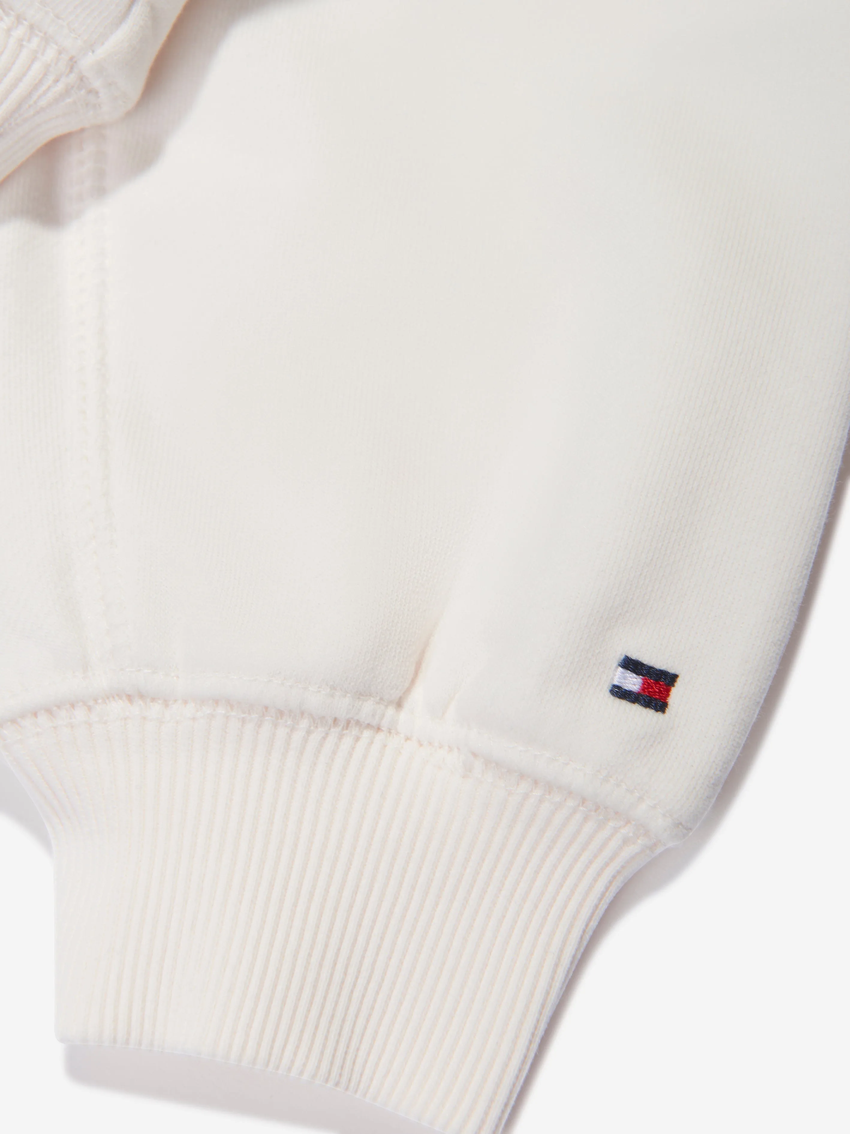 Tommy Hilfiger Girls Logo Sweatshirt in White