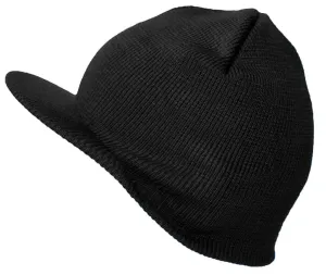 TopHeadwear Cuffless Beanie Cap with Visor