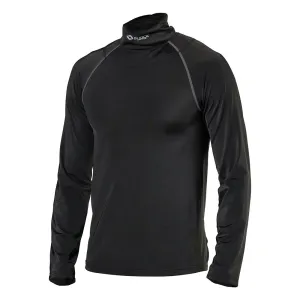 Ultra Compression Hockey Long Sleeve Shirt With Integrated Neck Guard