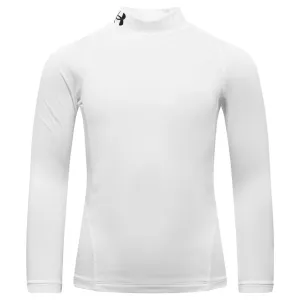 Under Armour Youth White ColdGear Mock Long Sleeve