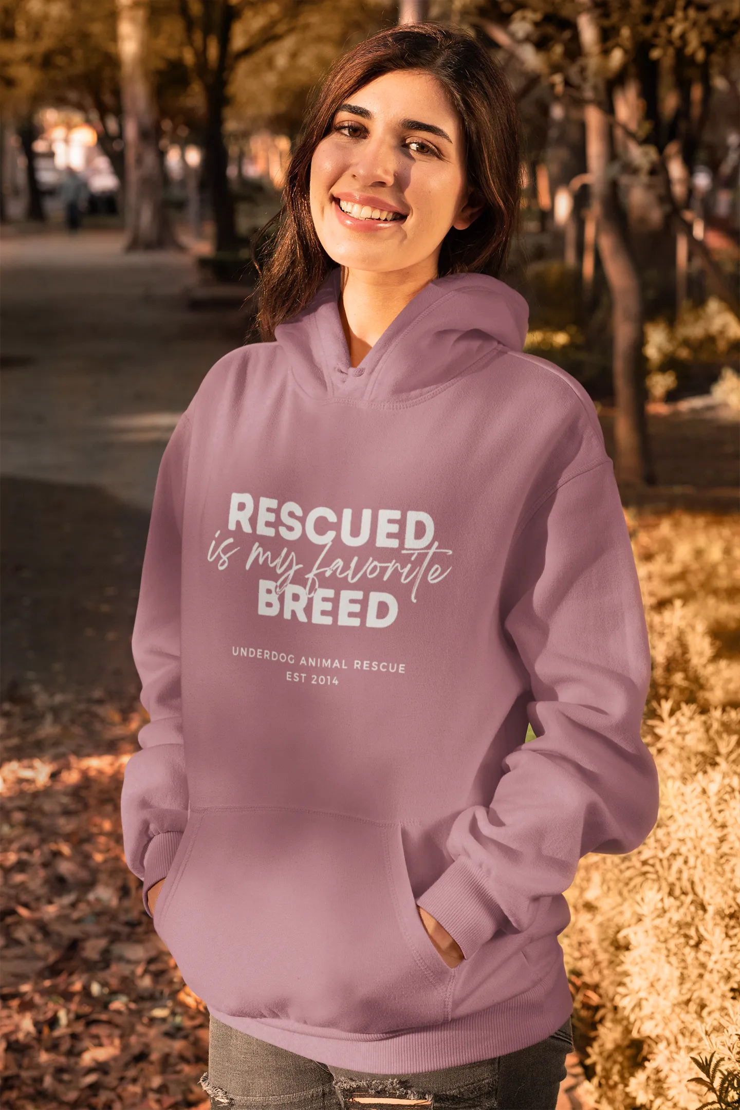 Underdog Rescued - Unisex Pullover Hoodie