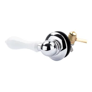 Universal Toilet Flush Replacement Handle (WhiteFinish)