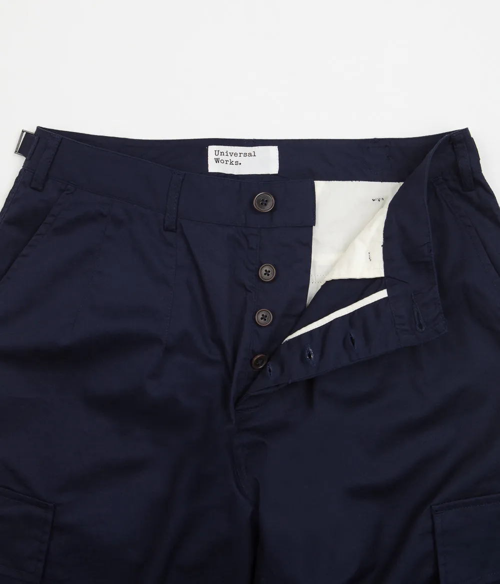 Universal Works Loose Cargo Pants - Navy