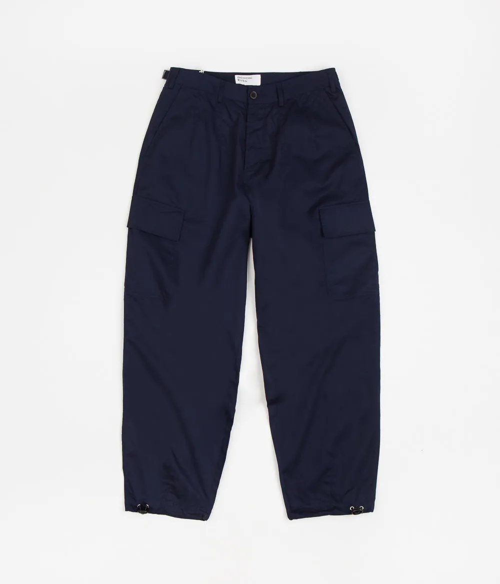 Universal Works Loose Cargo Pants - Navy