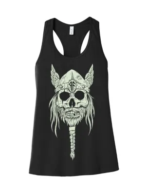 Valhöll Brewing Skullface · Racerback Tank