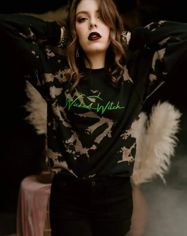 Wicked Witch Halloween Crewneck