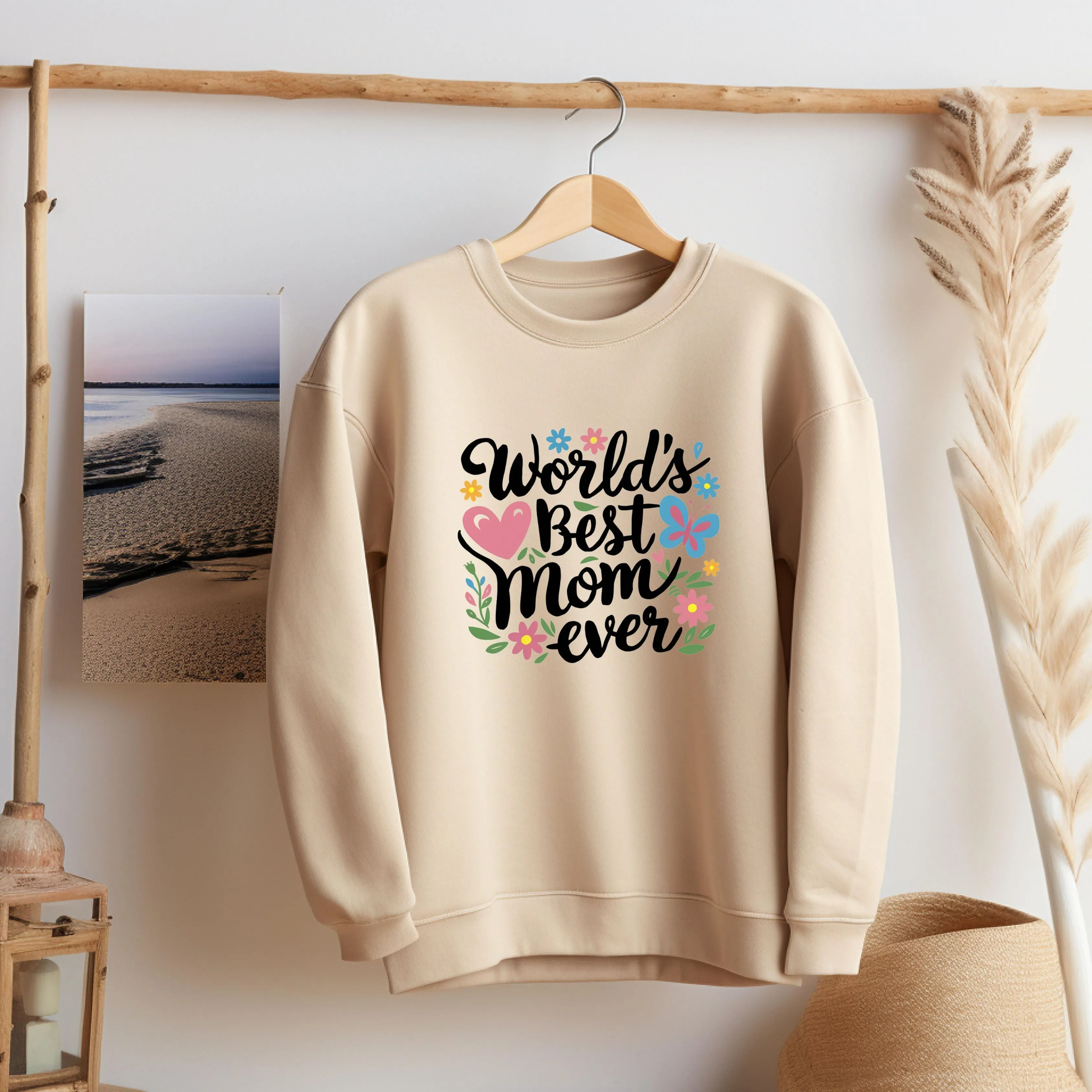 World Best Mom Sweatshirt