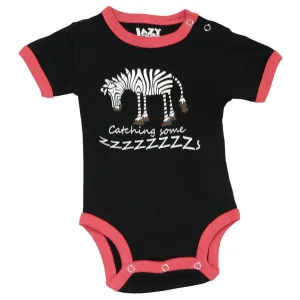 Zebra Catching ZZZ's Baby One Piece